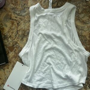 lululemon white tank